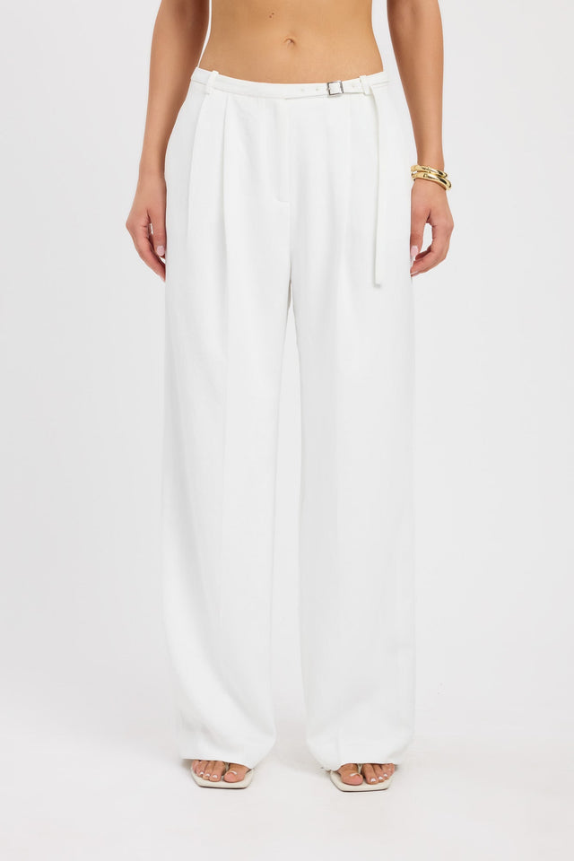 front Opal Belted Pant Kookai Wide-leg High-rise womens-regular-pants 