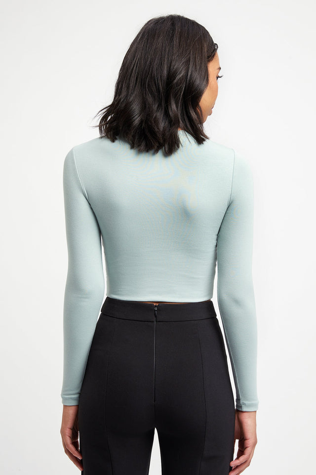 Long Sleeve Crop Top