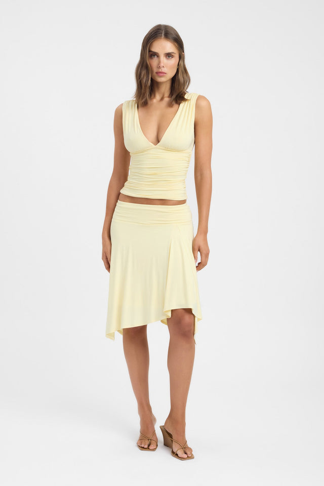 side Lainie Skirt Kookai Straight Mini womens-skirts 