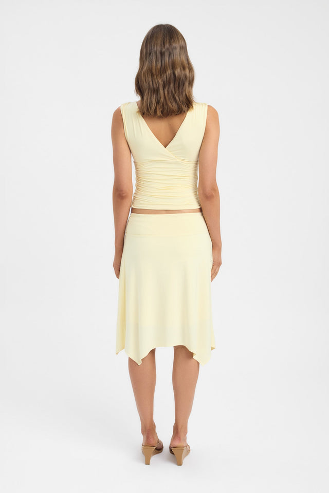 back Lainie Skirt Kookai Straight Mini womens-skirts 