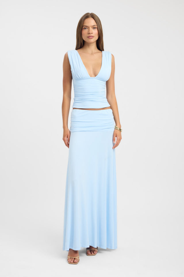 Arlo Maxi Skirt 8 / Ice Water