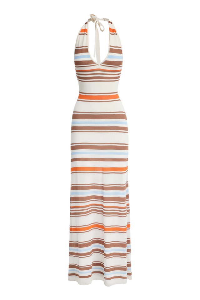 kookai maxi dress Skye Stripe Size:Large 16.5