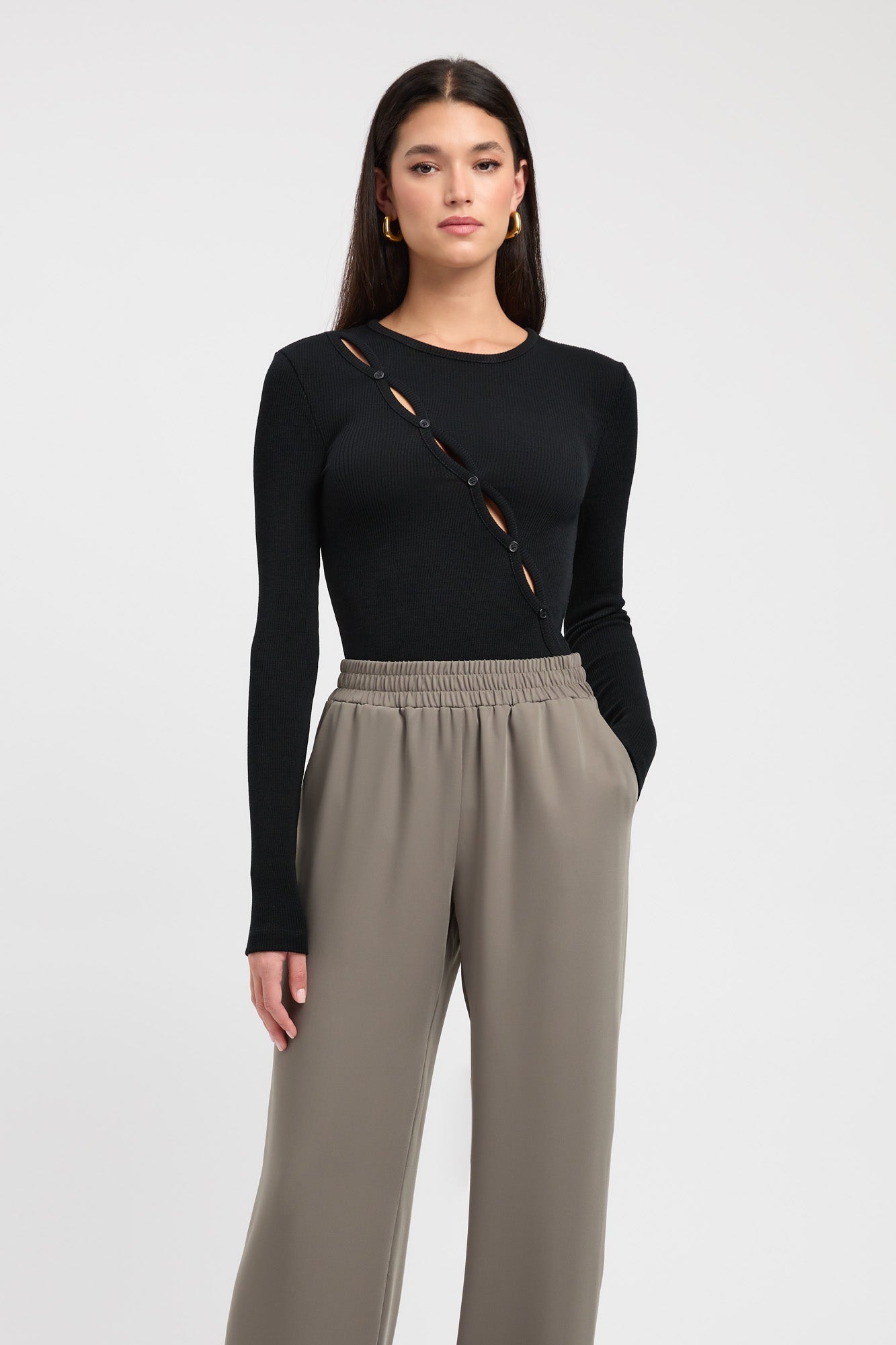 kookai merino wool top