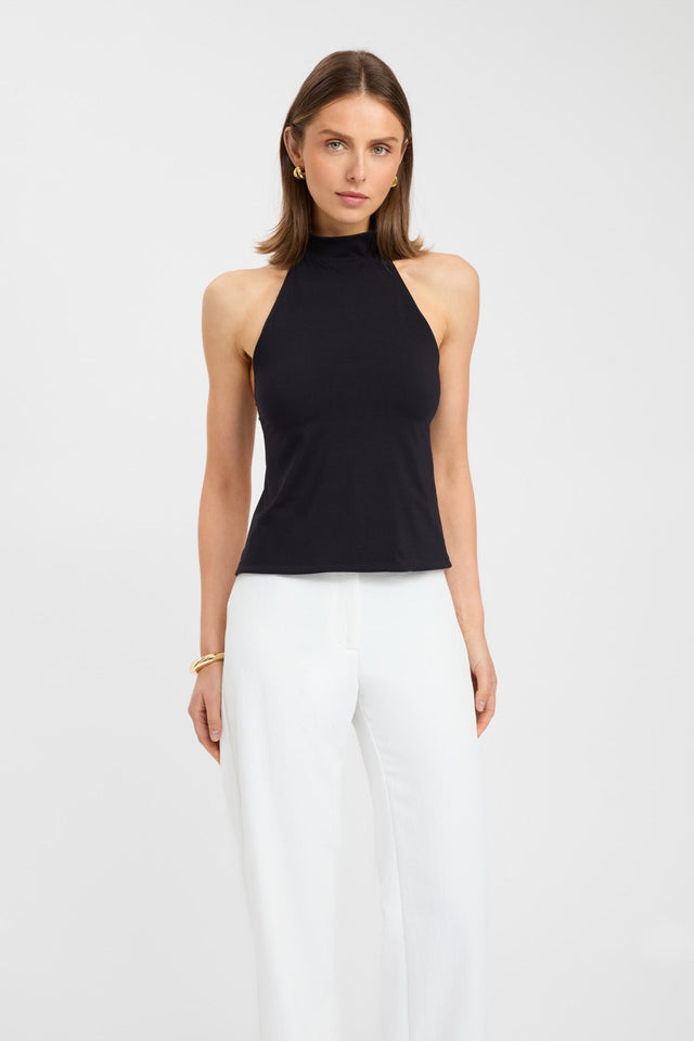 kookai black halter dress Vera Maxi Dress