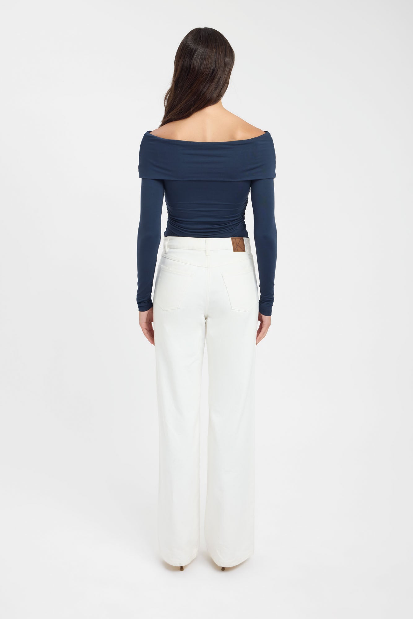 CLANE YAKKO SLEEVE HEAVY RIB TOPS アイボリー CLANE（クラネ）の「YAKKO SLEEVE HEAVY RIB TOPS（Tシャツ/カットソー