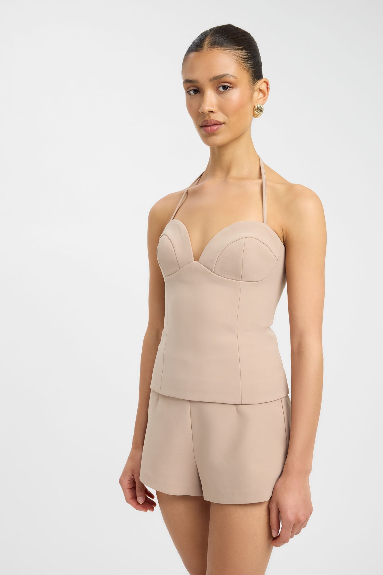 トップス OMMO TRIANGLE TUCK KT BUSTIER Alto Corset Top | USA KOOKAÏ