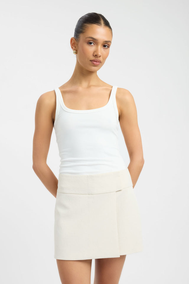 Ariel Tab Mini Skirt