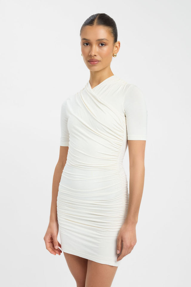 Benny Mini Dress, 4 / Coconut Milk Benny Mini Dress, 4 / Coconut Milk