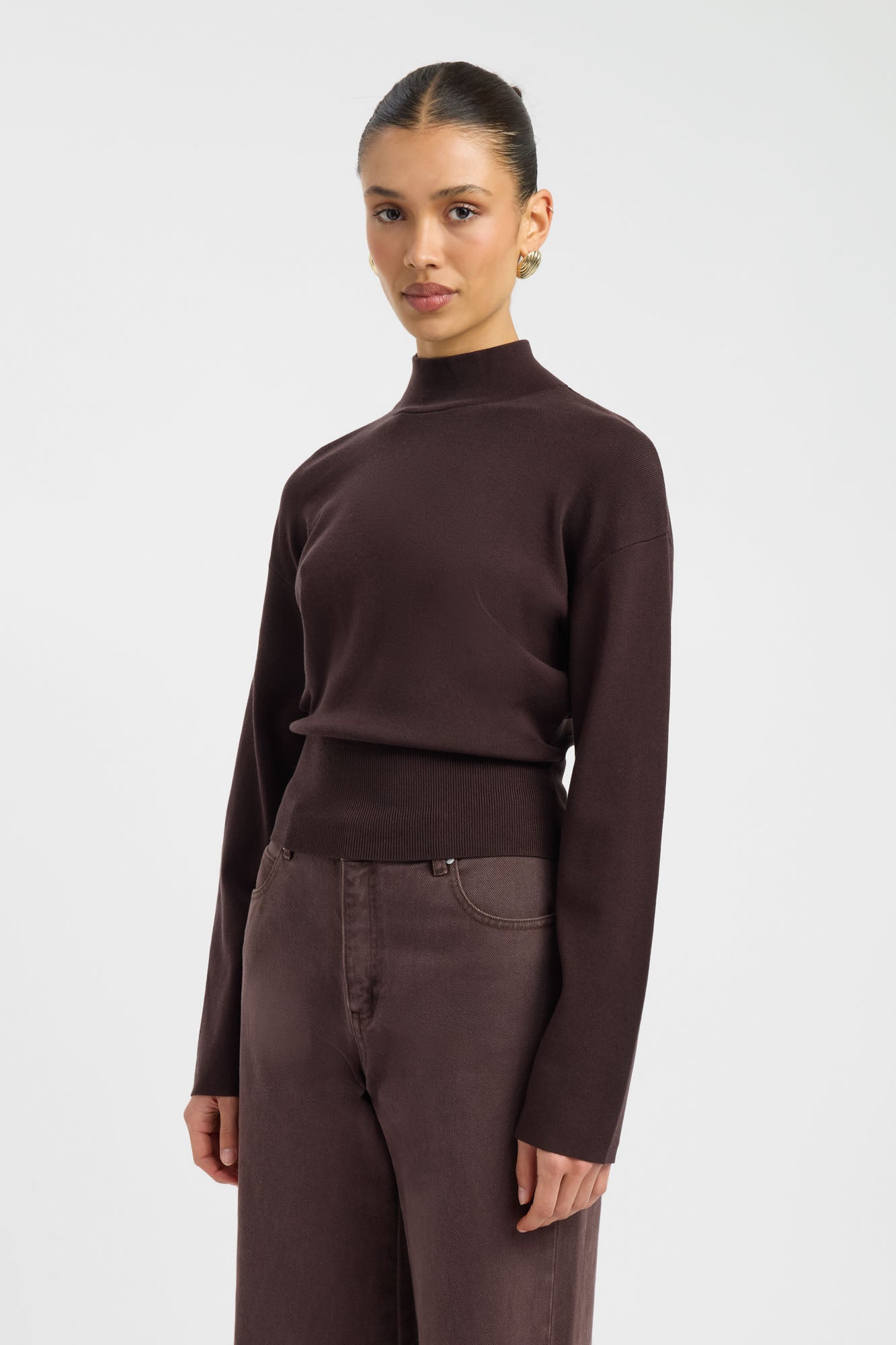 Amsterdam Turtle Neck Top – USA KOOKAÏ