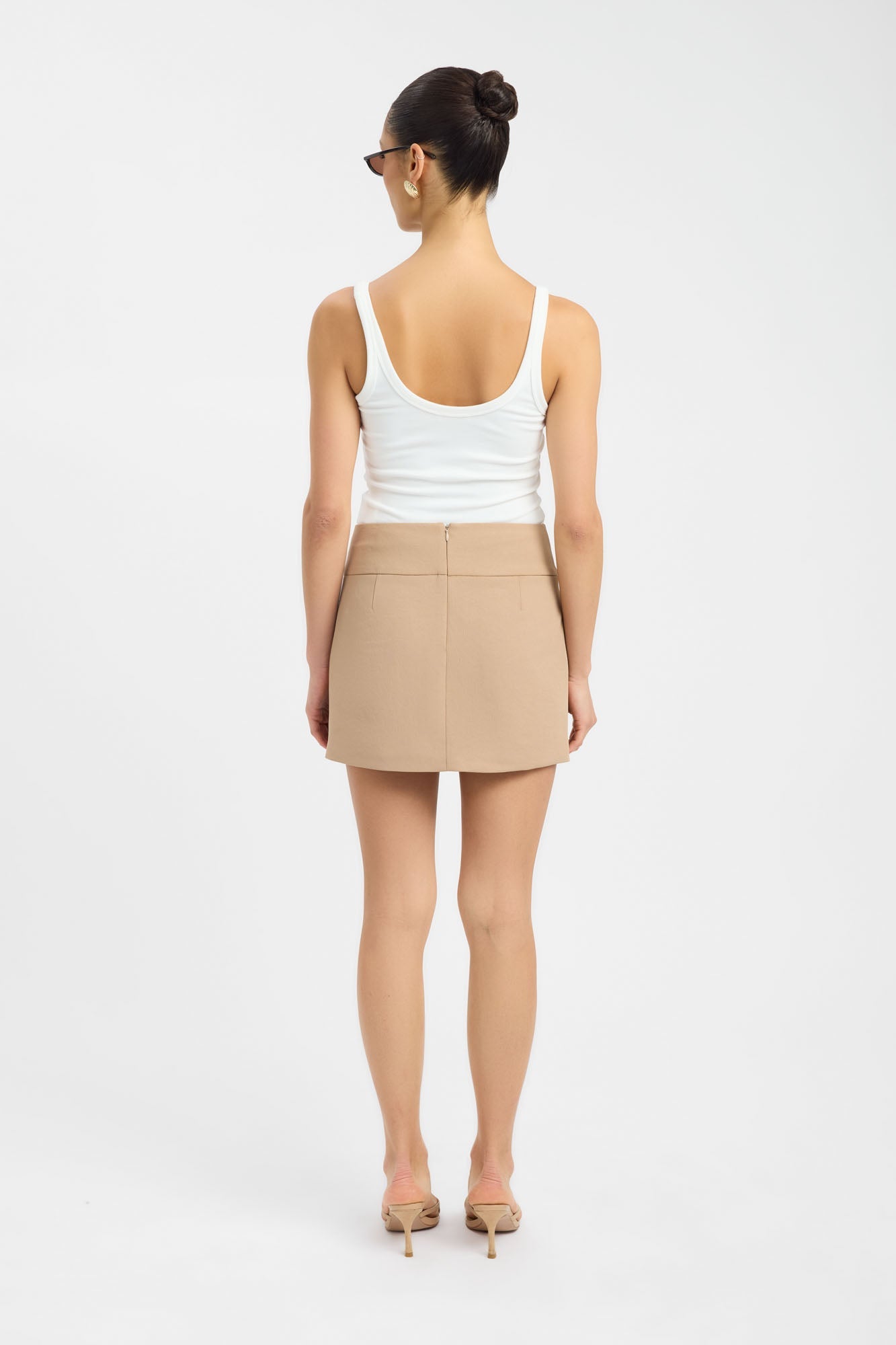 Ariel Tab Mini Skirt | USA KOOKAÏ