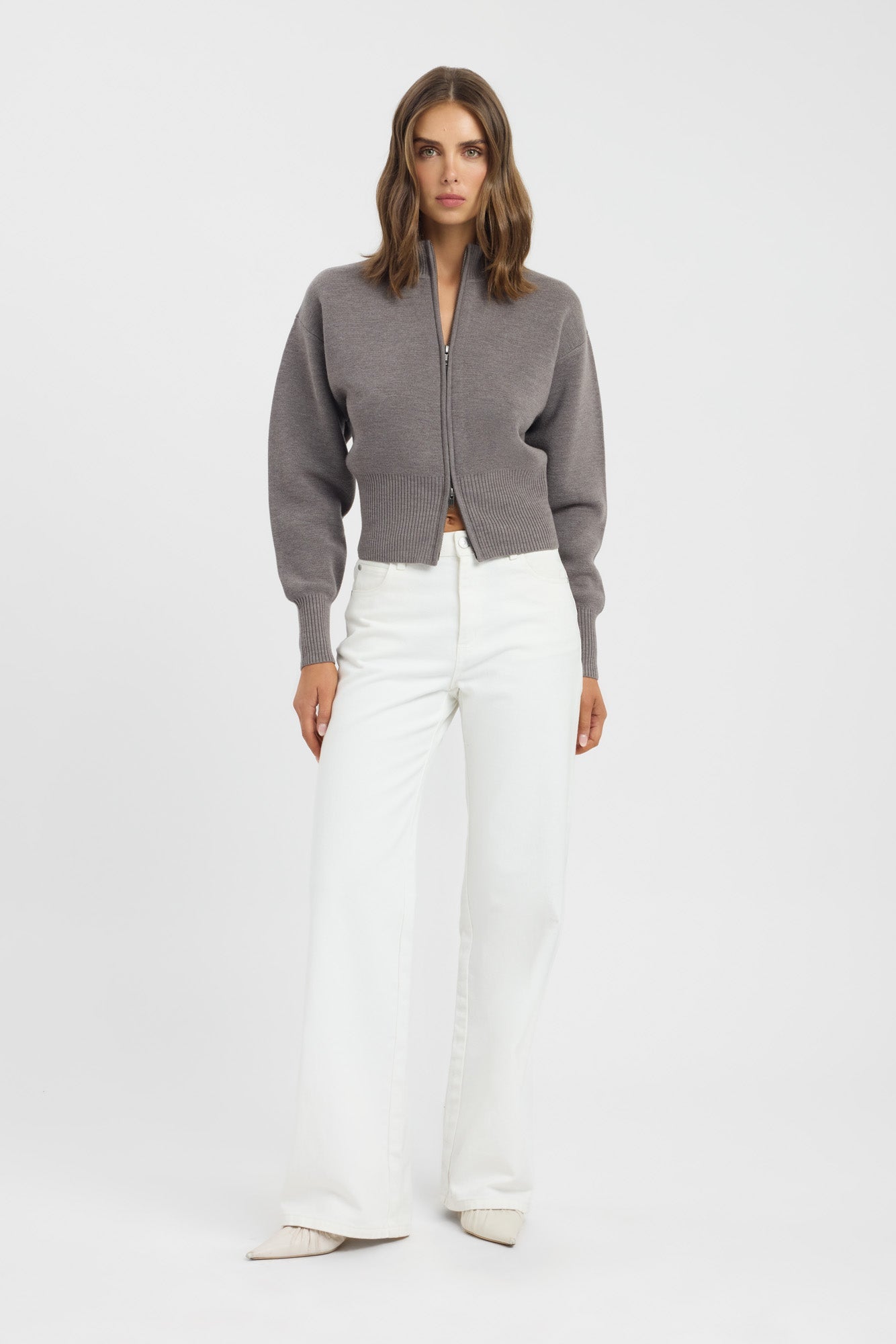 Dalton Zip Cardigan – USA KOOKAÏ