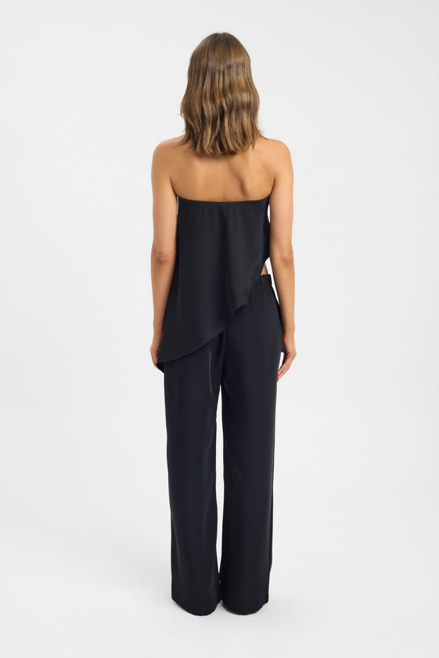 Maria Strapless Asymmetric Top, 2 / Black