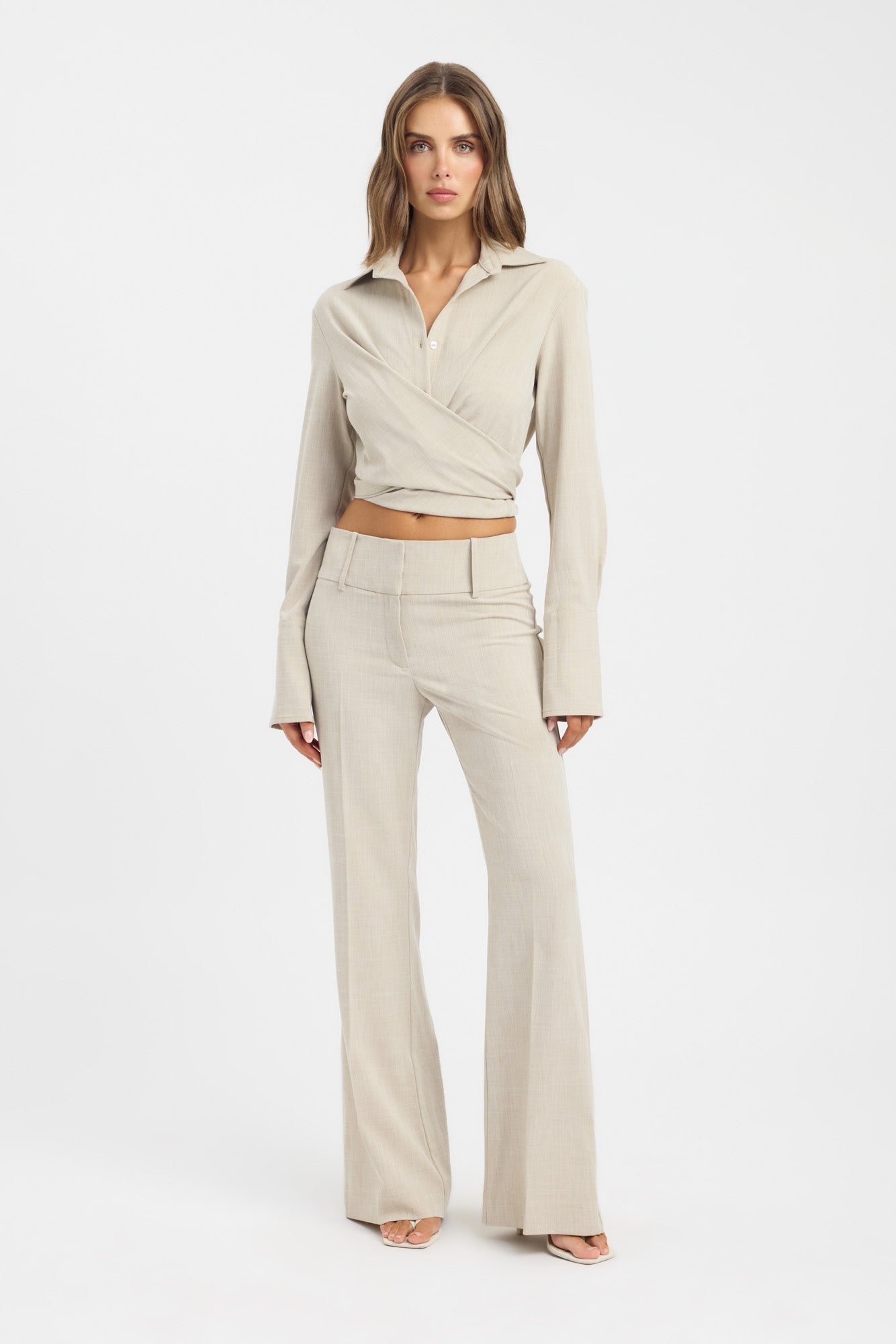 Clemence Wrap Shirt – USA KOOKAÏ