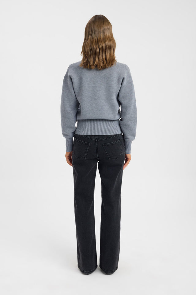 Dalton Vee Jumper Kookai V Neck Relaxed womens-jumpers 