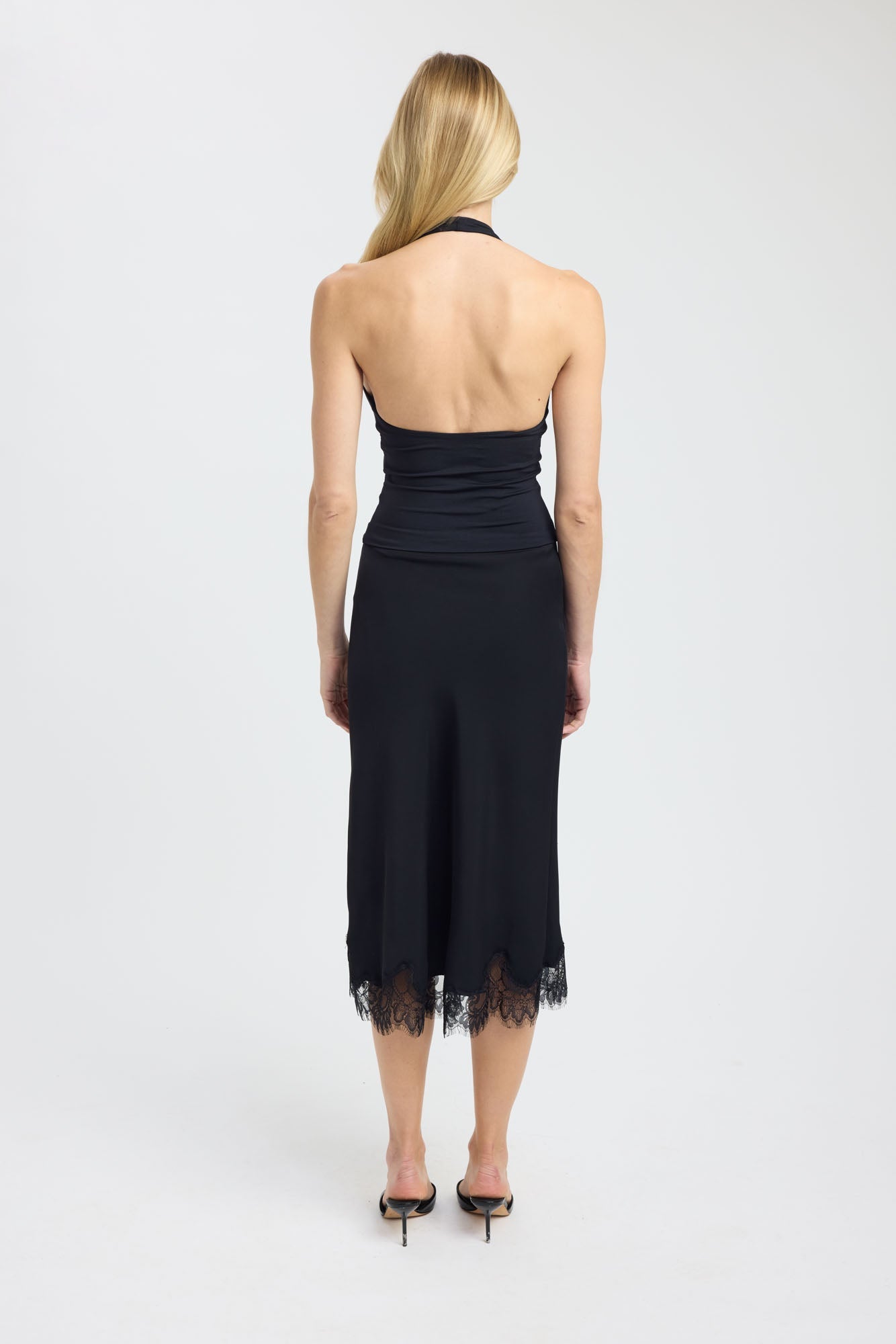 Lila Lace Top 8 / Black