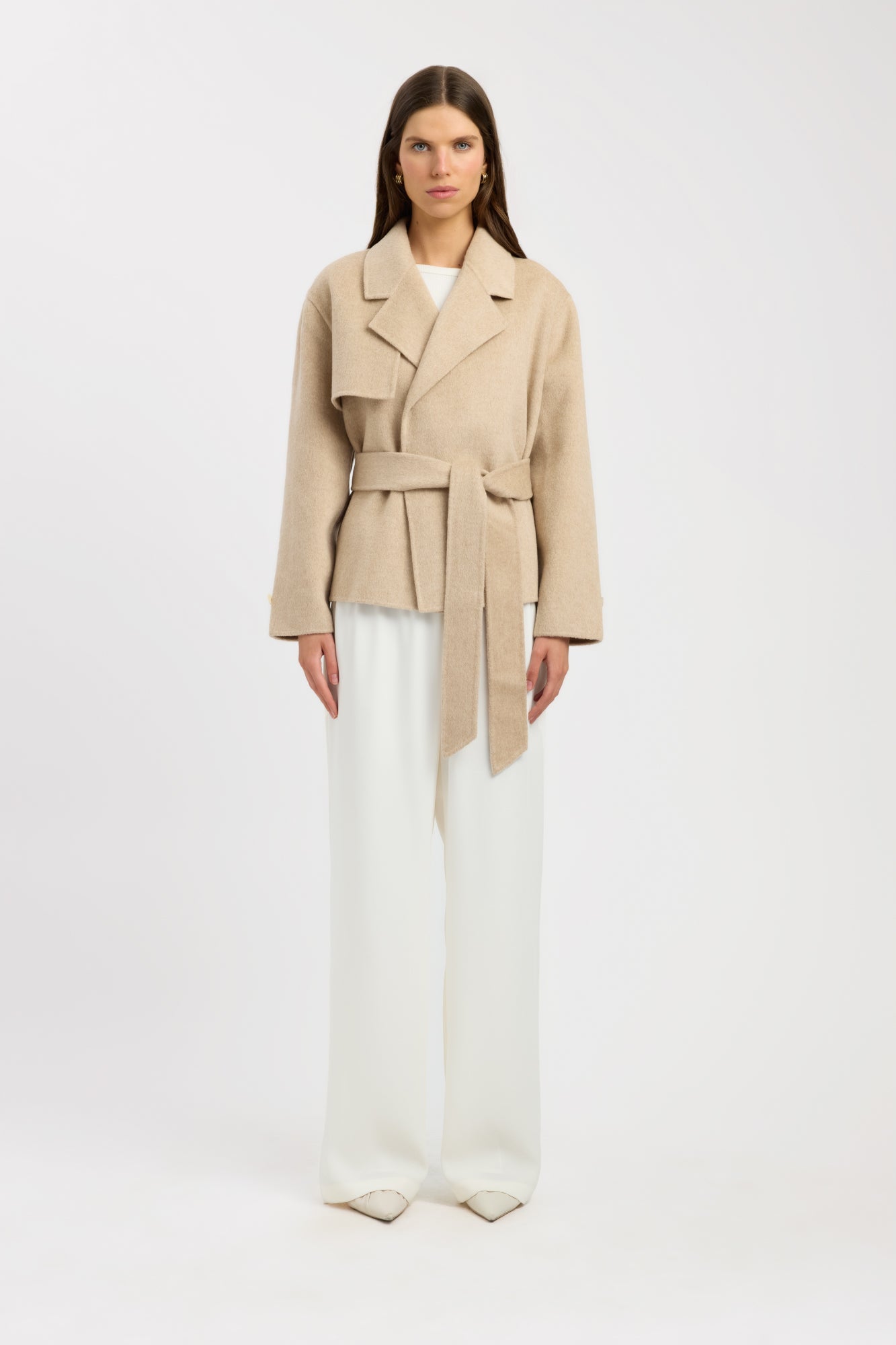 Rommie Cropped Wool Jacket – USA KOOKAÏ