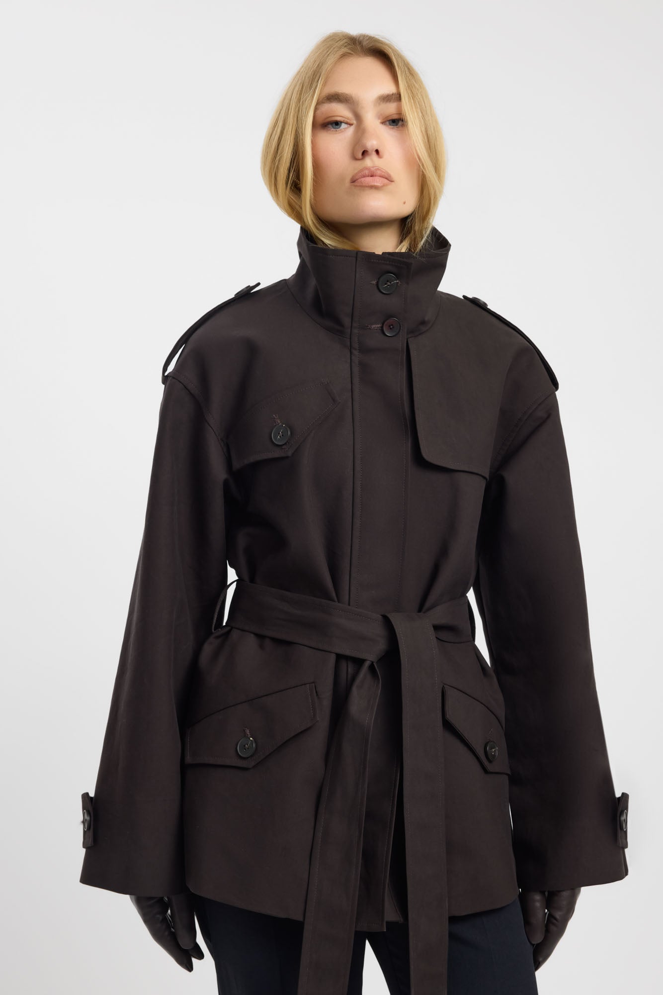 Leon Belted Trench – USA KOOKAÏ