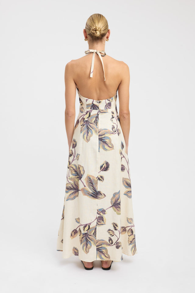 back Isla Maxi Dress Kookai Aline Maxi Relaxed Plungeneck womens-dresses 