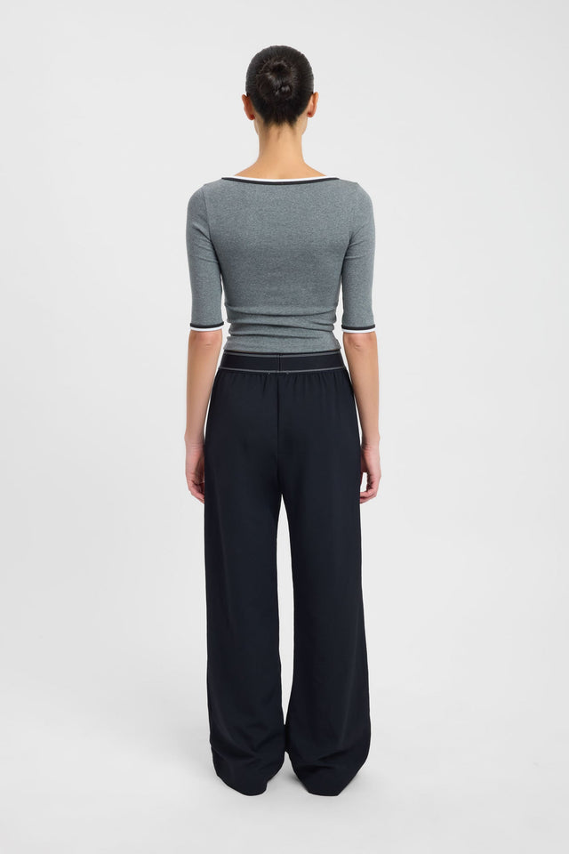 Jac Contrast Top