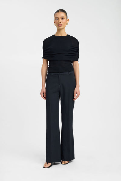 Sash Wool Cape Top – USA KOOKAÏ