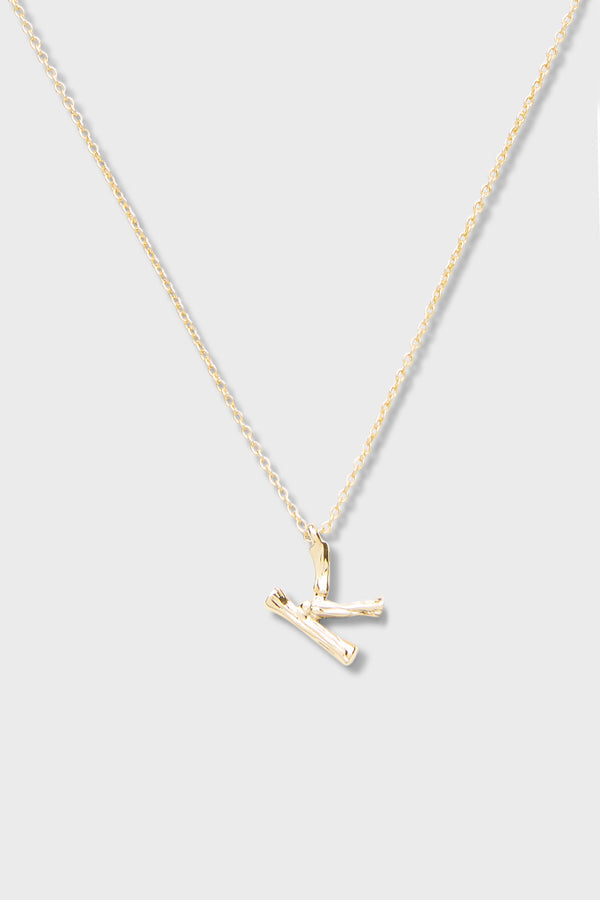 K - Initial Necklace